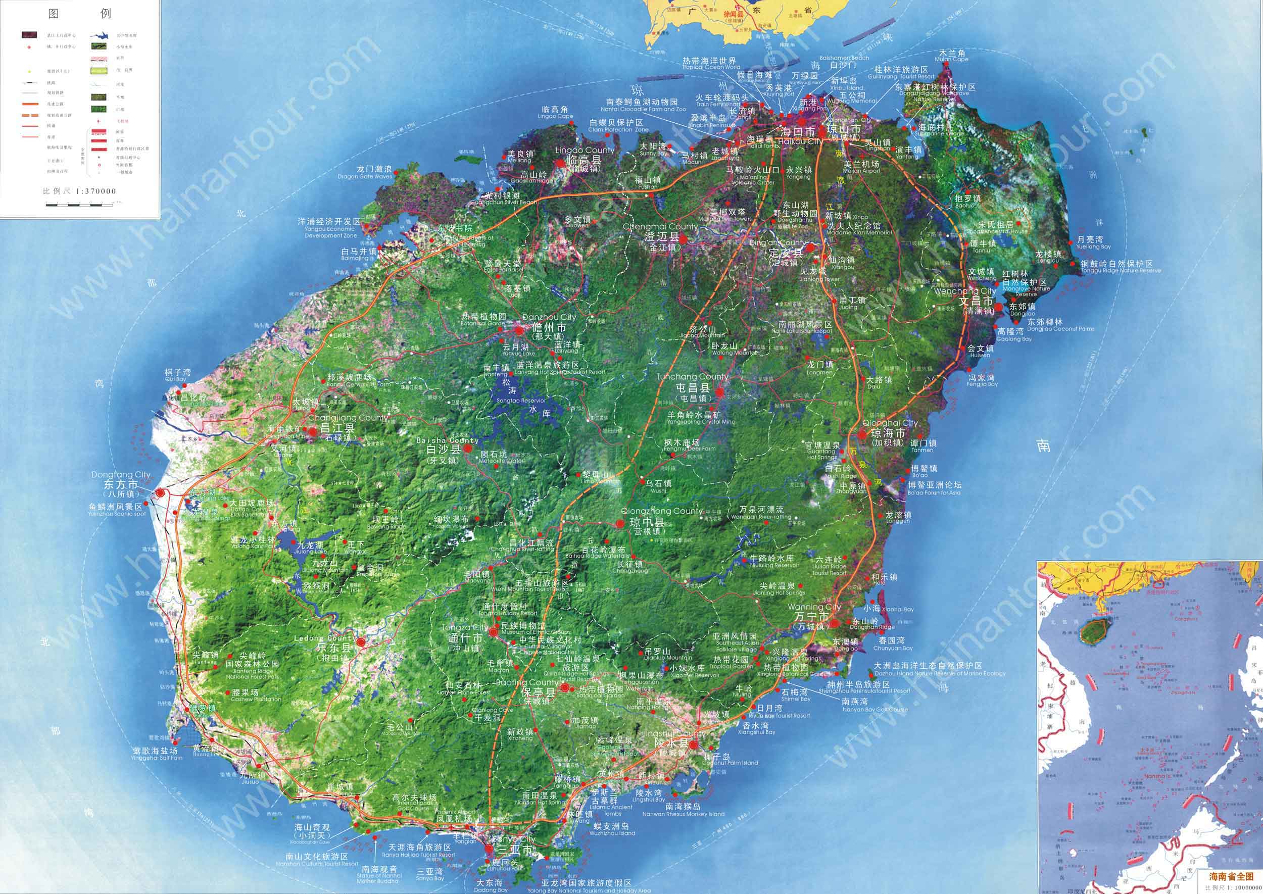 海南海岛度假旅游海报PSD广告设计素材海报模板免费下载-享设计