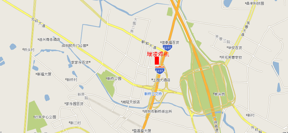 沙井店地图