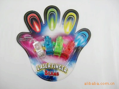 发光手指灯 光影魔术手灯 激光灯 玩具 儿童礼品