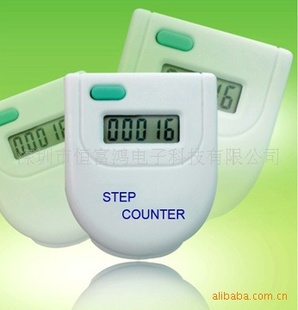 单键计步器/0-99999电子计步器/ LCD礼品计步器  计步器工厂
