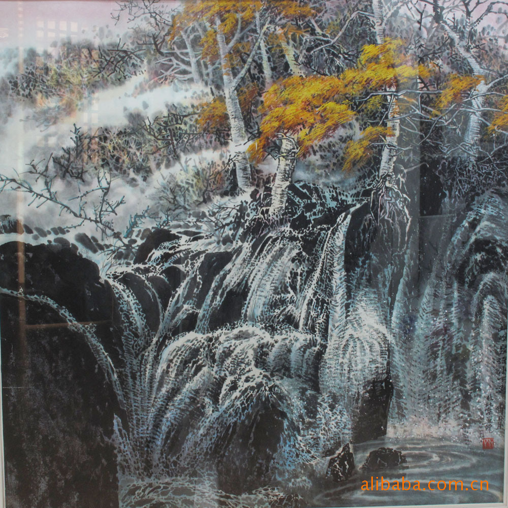 齐同月大师 山水画 作品