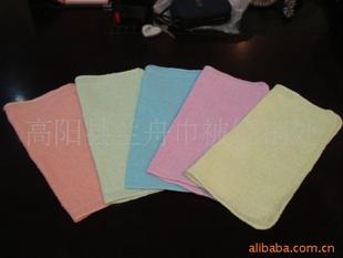 高阳方巾 厂家销纯棉21支单双毛方巾五个颜色 出口产品 支持混批