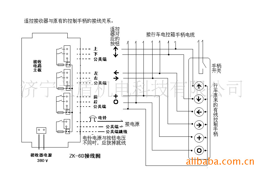 zk-6d行车遥控器应用