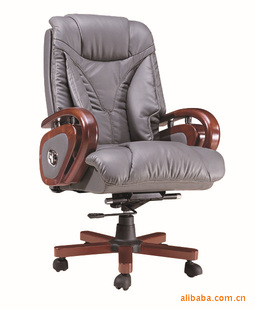 批发新款热销鸿龙B-3022真皮椅中班椅 办公椅时尚创意家具