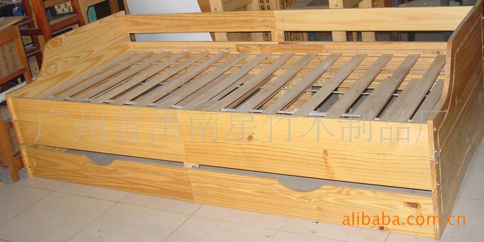 【木制沙发床,wooden sofa bed】