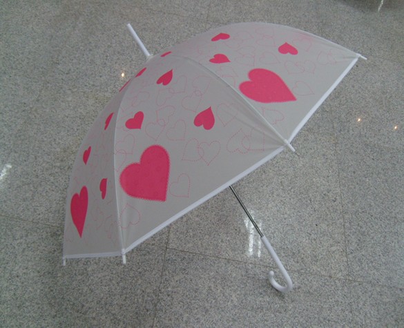 应上海订做雨伞 订做透明伞 出口日本透明伞 环