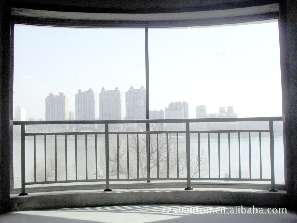 室内阳台防护栏杆,落地飘窗防护栏,铝合金护栏(图)