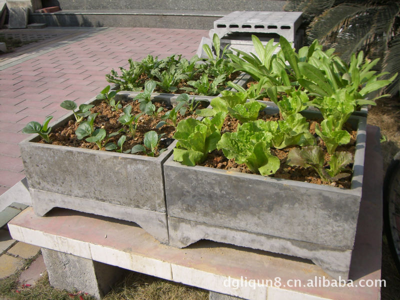 厂家直销屋面种菜隔热砖 种植菜盆 花盆
