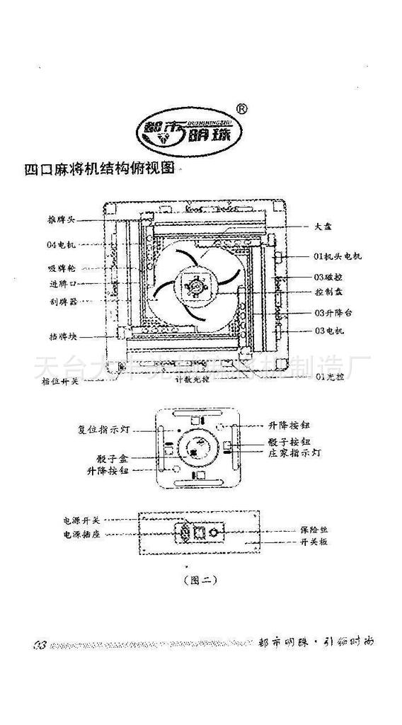 大丰光械都市明珠麻将桌 不塌陷 不变形 静音王