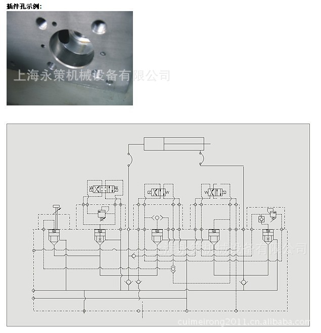 大流量的插装阀液压系统