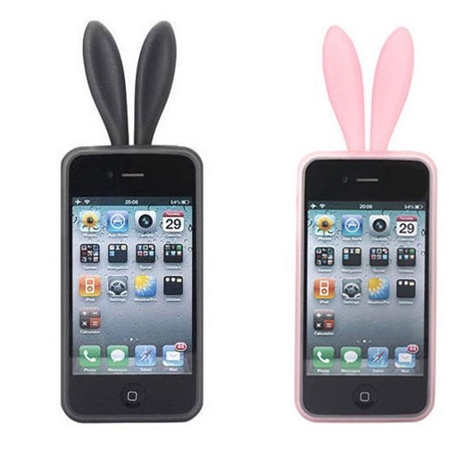 【iphone 4 兔女郎手机硅胶套 不带尾巴】价格