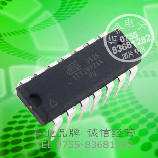  ATtiny24A-PU ͹8λ AVR Ƭ DIP-14ֱװԭװ