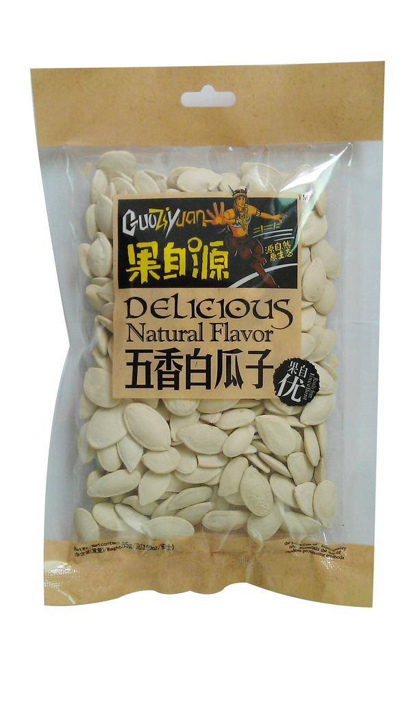 坚果食品 85g五香白瓜子/袋装精选白瓜子 果自源食品 图片_1