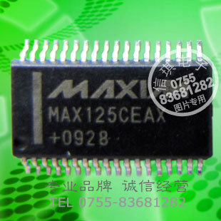  MAX125CEAX ADC Single SAR 250ksps 14-bit Parallel 36-Pin SSOP