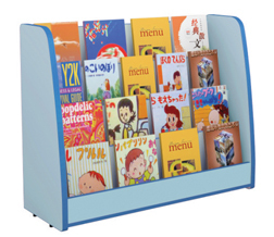 儿童木制书架 多功能设计书架 幼儿园书架图片