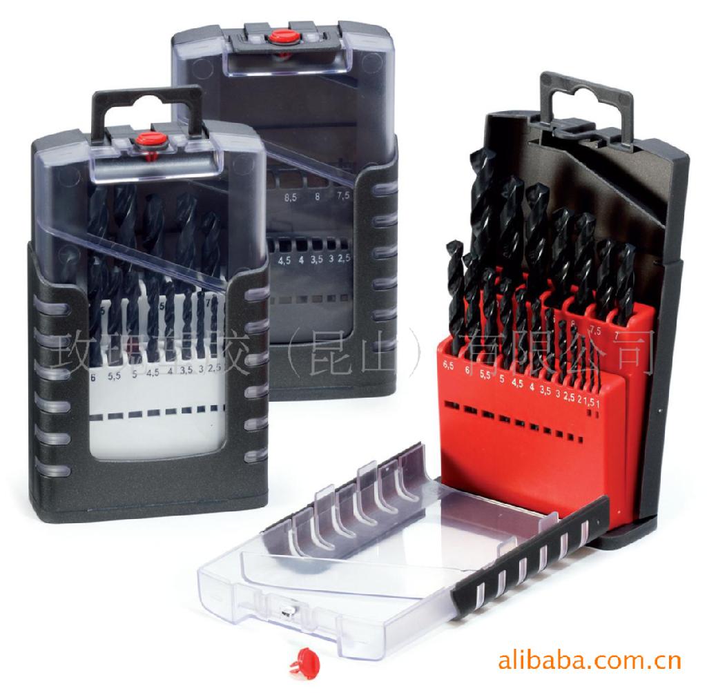 【玫瑰刀具】grip系列组套钻头盒 gb 3a 14/19/20/21件套