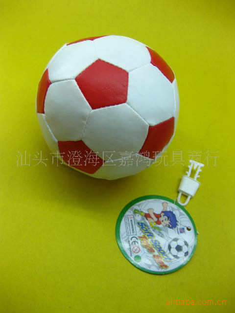 【JH016998 5寸红白足球】价格,厂家,图片,球