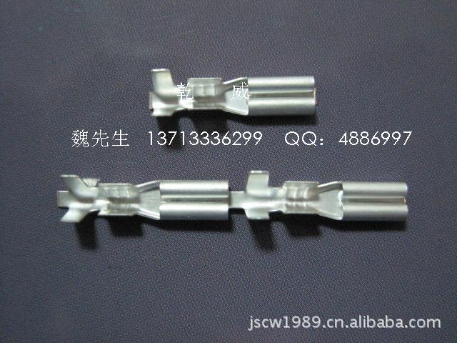 【乾威五金v五金4.8端子/187版本/187*0.5插簧端看用端子cad图纸的图片