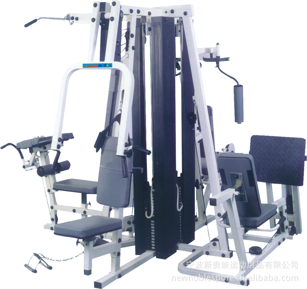 组合健身 综合训练 五人站综合训练器 xg-7205a 五方位