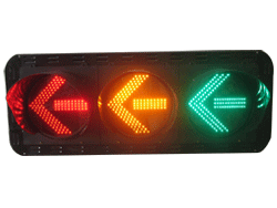 三色箭头信号灯 机动车道信号灯 交通灯 红绿灯 LED信号灯