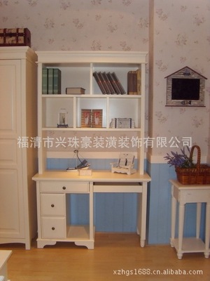 全国招商厂家直销 特价 新款书柜-----韩式田园 银箔家具 网店加盟代理