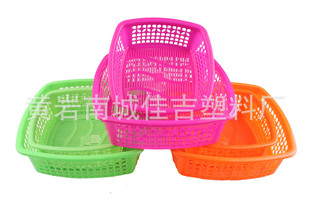 佳吉专业提供塑料筛，果蔬淘米沥水筛，多色方形
