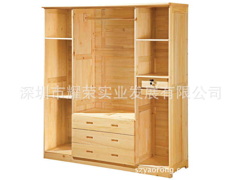 【耀荣轩】供应HR6616实木家具松木实用四家具厂中意图片