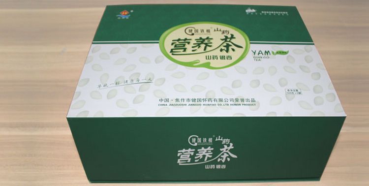 健国铁棍山药粉银杏营养茶营养粥500g食品零食特产批发