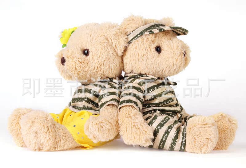 泰迪熊布娃娃 抱抱熊 女生日礼物 毛绒玩具熊图