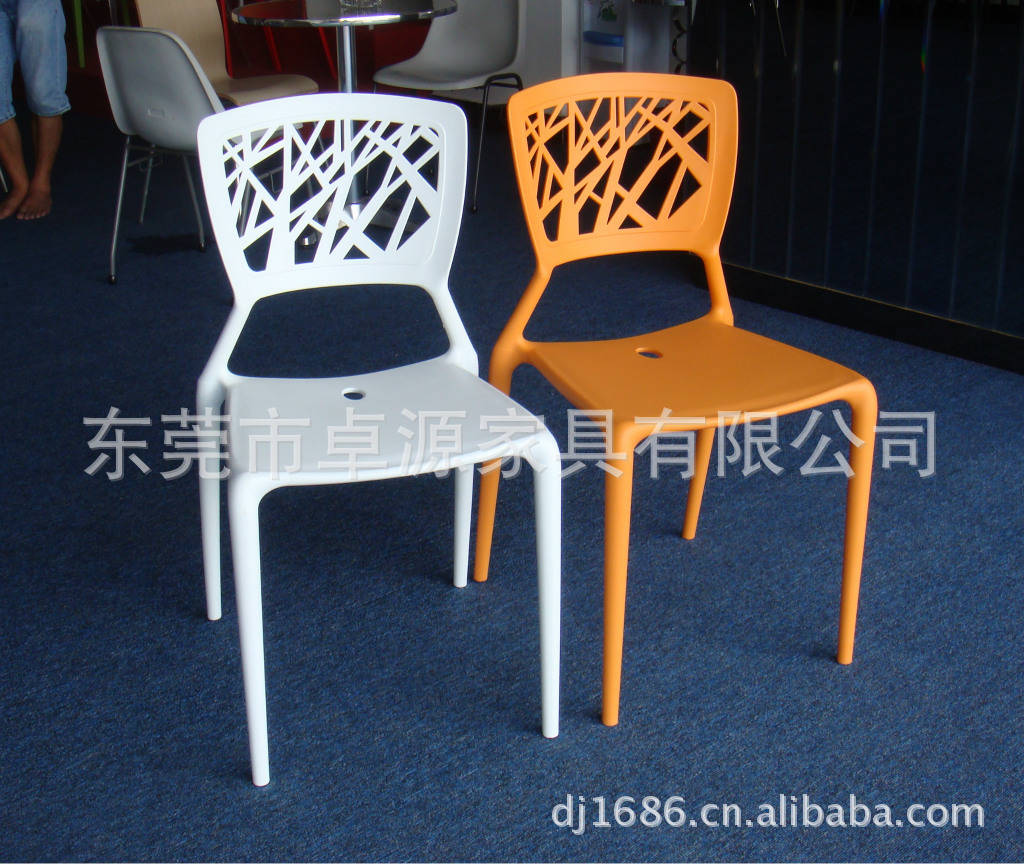 供应休闲椅,餐椅,钢塑椅,户外塑料椅PP-164