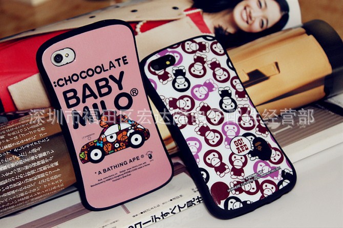 【潮牌iphone5代iface小蛮腰潮牌猴子瘦身版冻豆腐大白菜五花肉图片