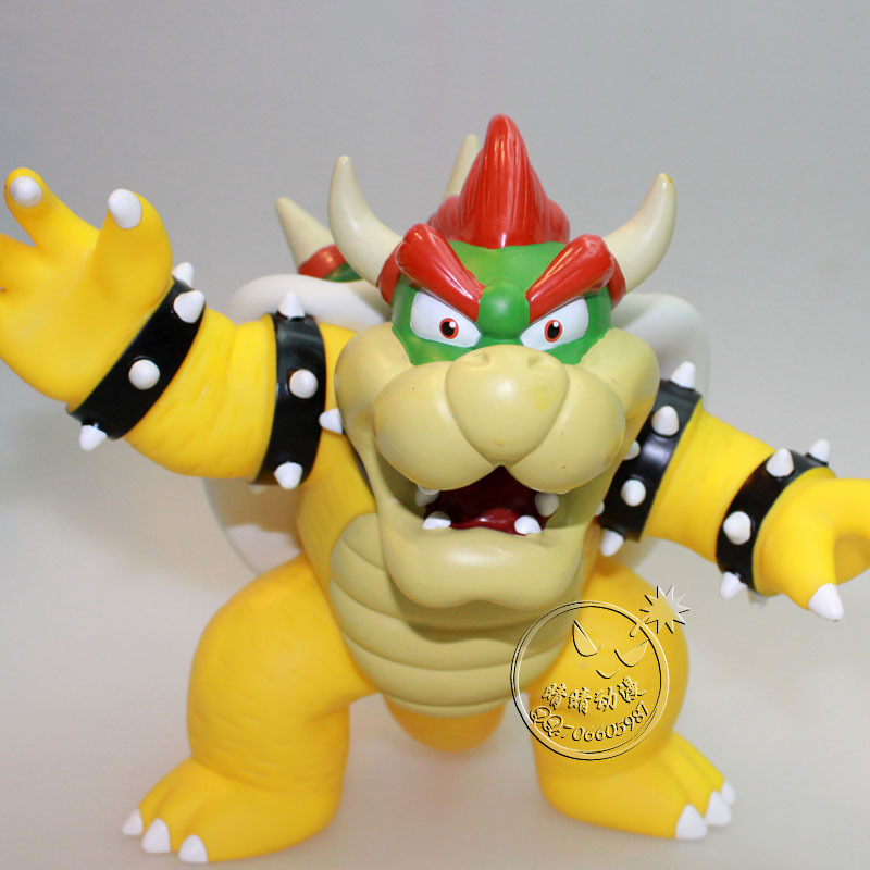 批发供应super mario超级马里奥公仔koopa king超大号火龙库巴王