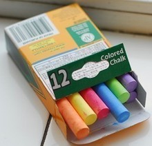 彩色粉笔/儿童粉笔/教学用具/学习用品