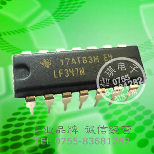 LF347N 迹 Ŵ OP AMP DIP-14ԭװTI