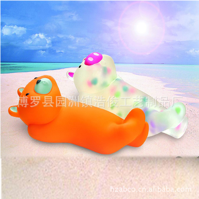 【供应晒太阳系列卡通手枕 动物手枕 搪胶鼠标