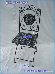 滢发 欧式 铁艺座椅 时尚 创意 高档座椅 户外休闲座椅 可定做f1