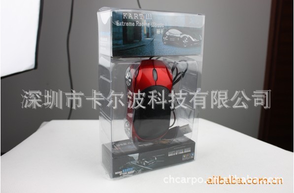 卡尔波OEM法拉利汽车鼠标C1700 发光汽车鼠标 礼品鼠标 创意鼠标