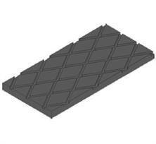 优质天然橡胶板 橡胶铺面板 厂家加工定制减震用橡胶板