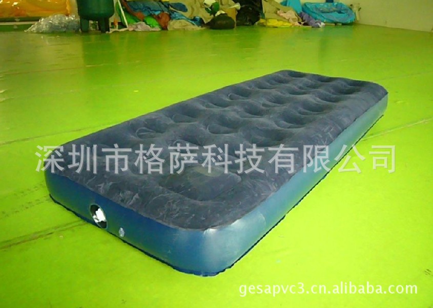 生产供应pvc充气儿童折叠水床