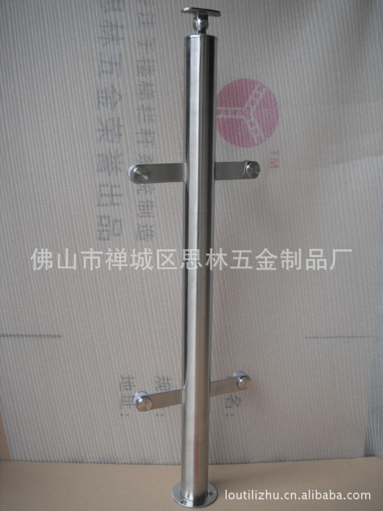 佛山立柱厂供应不锈钢"欧美流行"立柱_圆管立柱_可按图纸加工