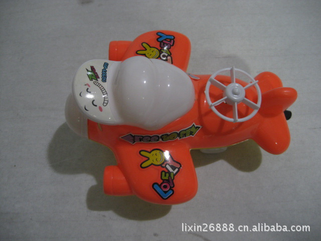 童年 模型玩具 幼儿玩具 肥兔飞机 拉线上练车 