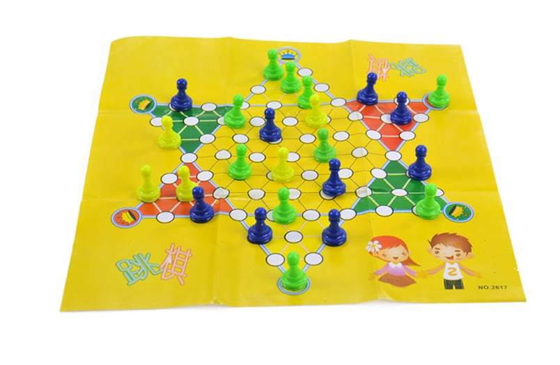 益智棋类-便携式儿童玩具棋-跳棋图片,益智棋类
