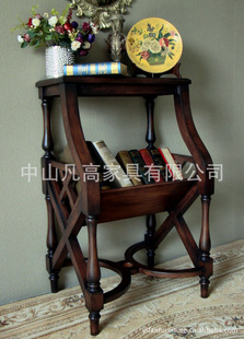 广东中山珠海顺德美式实木板式彩绘客厅书房卧室别墅会所家具订制