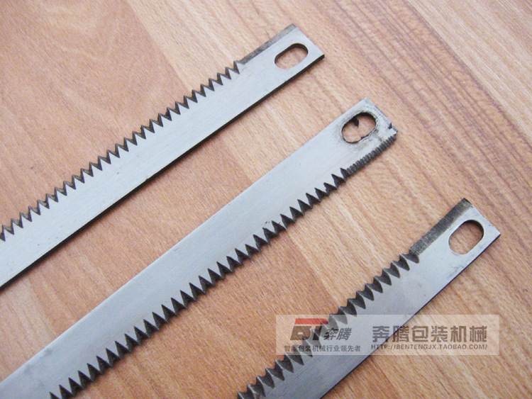 5mm一字单斜工具钢锯齿波浪形包装机切刀