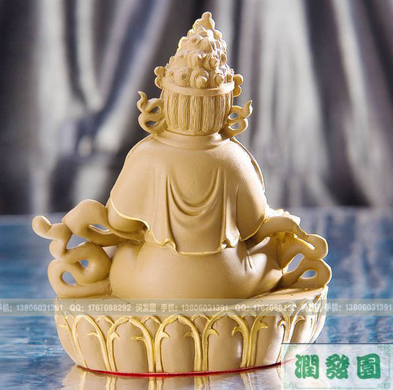 黄财神 佛像 开光 尼泊尔工艺 金刚砂材质 藏传