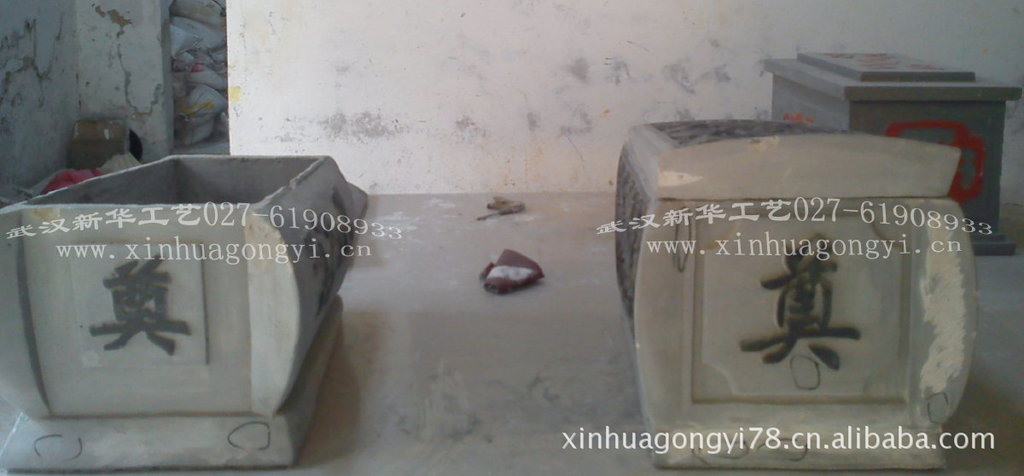 【GRC水泥制品模具水泥棺椁】图纸拨浪鼓不织布图片
