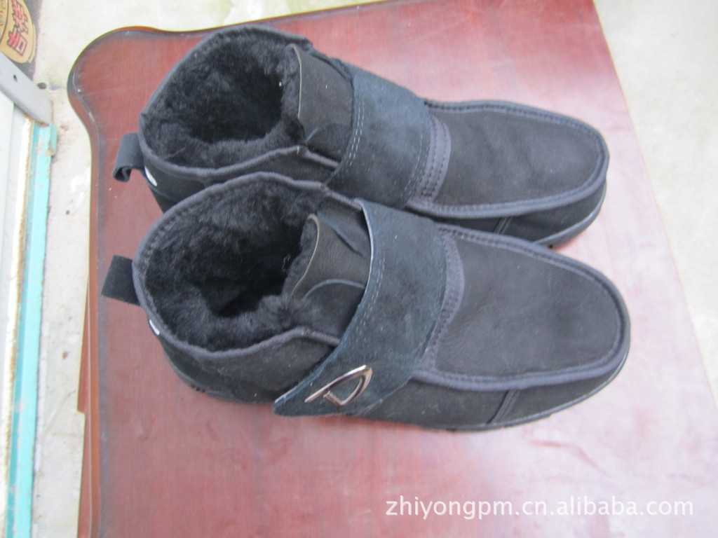 冬季新款男棉鞋韩版休闲男棉靴子棉皮鞋41-44