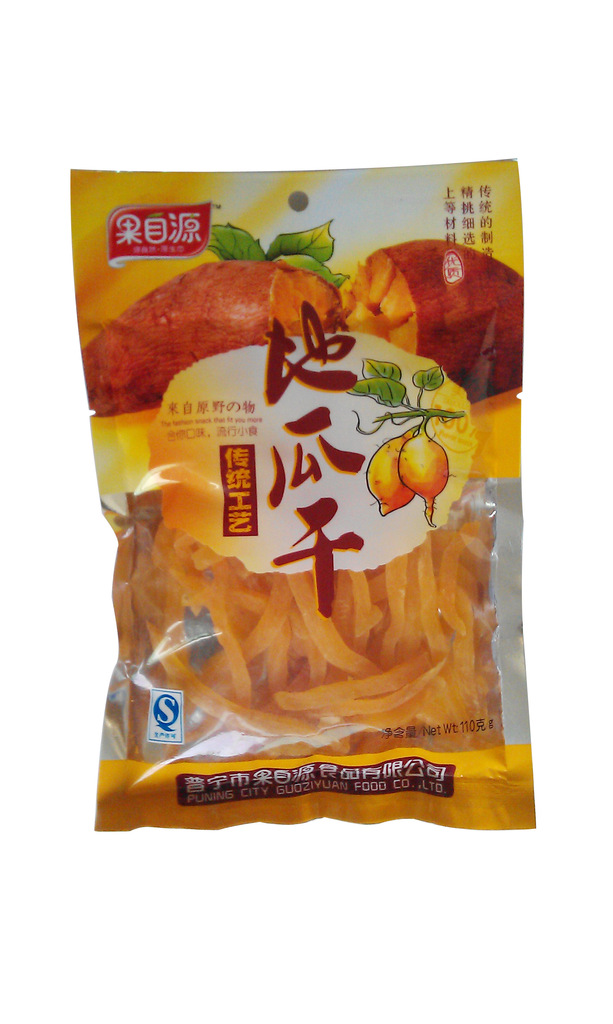 特产 休闲食品 110g地瓜干/厂家直销/果脯蜜饯 果自源