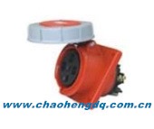 供应防水插座 CH434暗装斜座 CH434工业插座