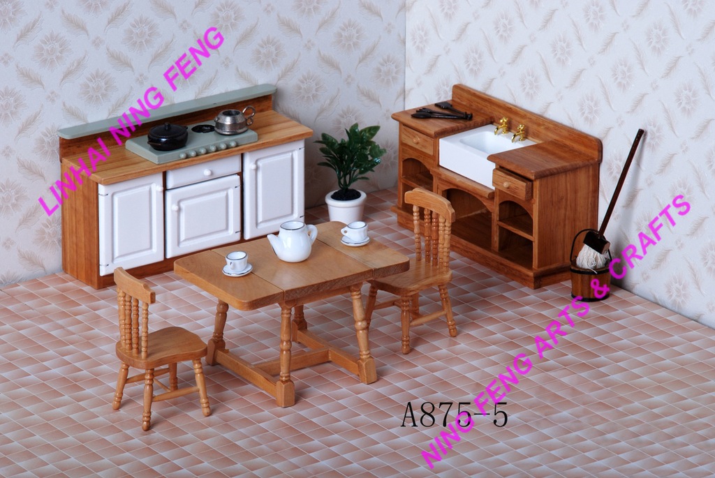 【娃娃屋家具1:12精美木制工艺品 迷你小家具